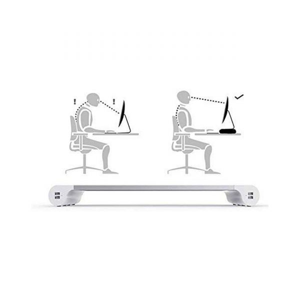 ⁦ستاند Aluminum Stand with 4 USB Port⁩ - الصورة ⁦4⁩